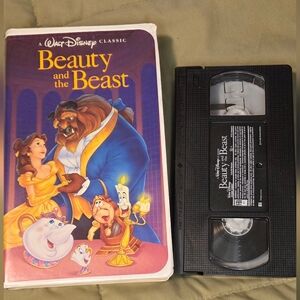 Beauty and the Beast VHS Walt Disney Classic Black Diamond